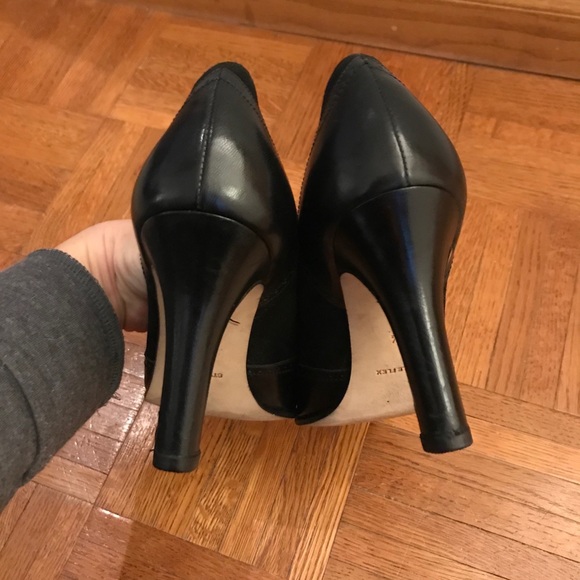 Vintage Bally Style Flex Leather Oxford Heels - Picture 7 of 9